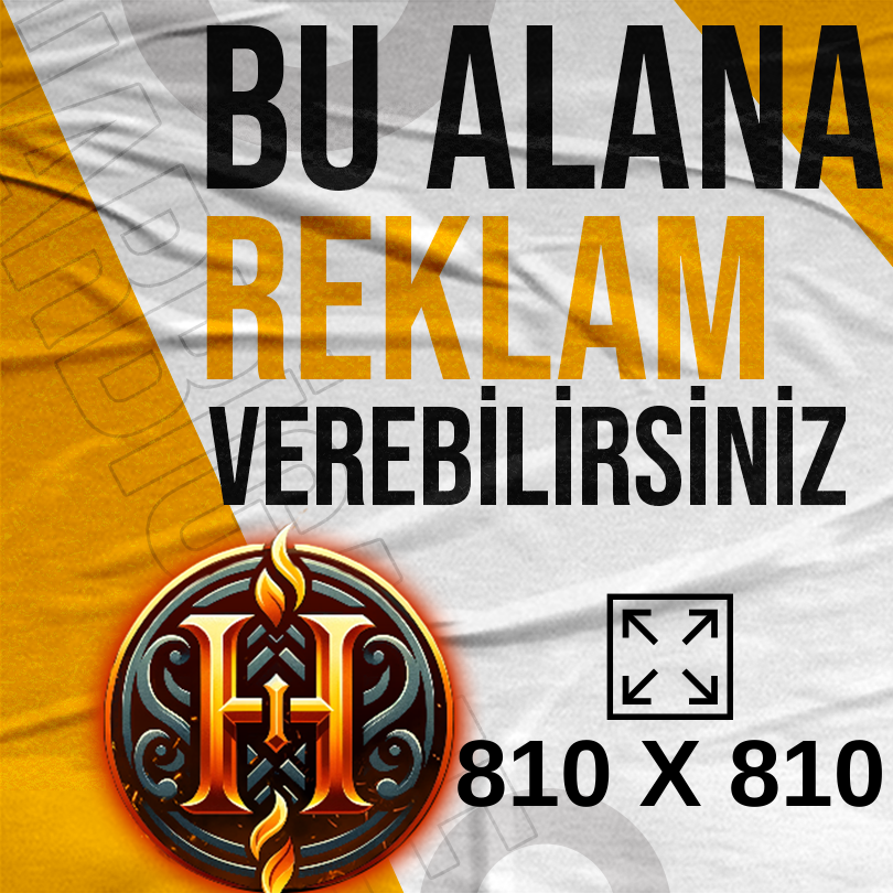 BU ALANA REKLAM VEREBİLİRSİNİZ